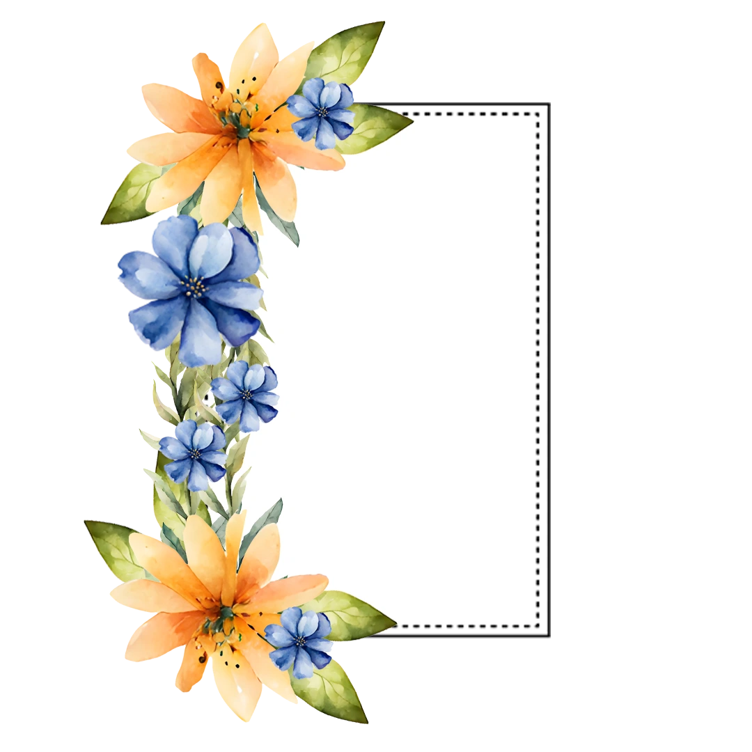 Download Transparent Floral Frames PNG Blossom Your Designs_7.webp